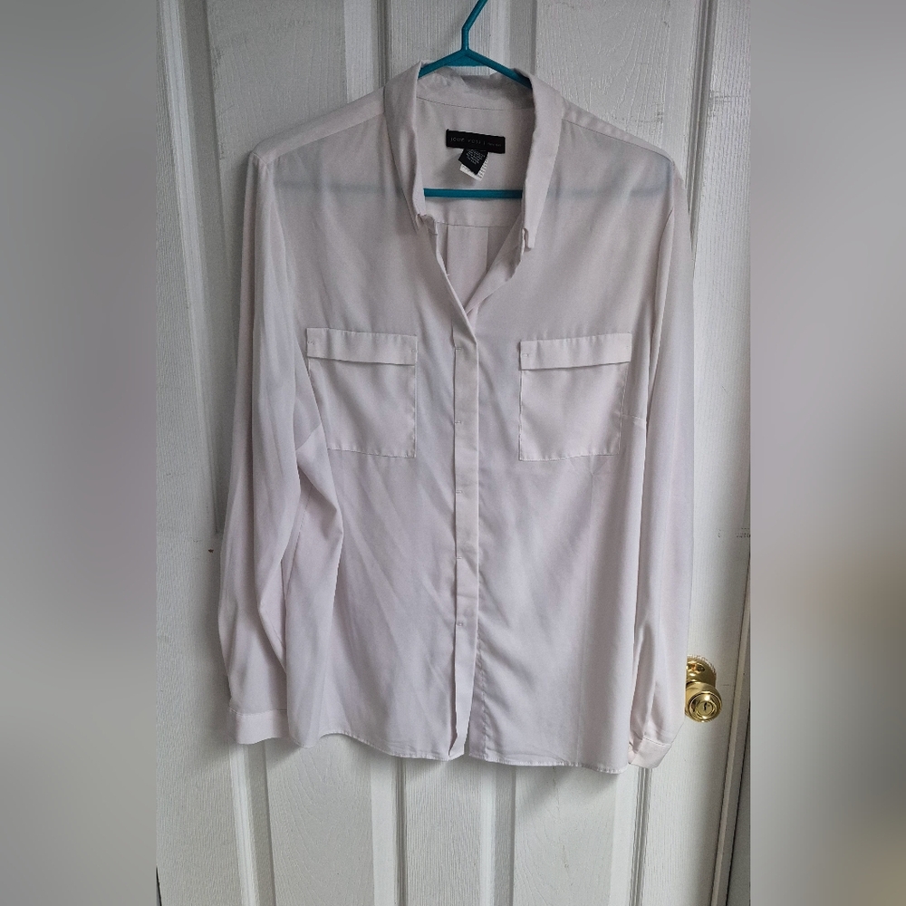 Joan Vass Classic White Shirt